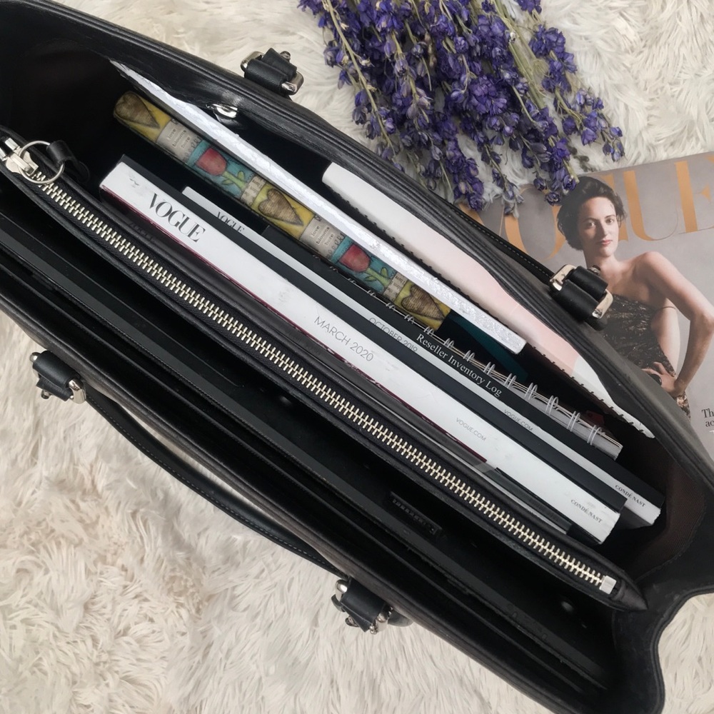 COACH • Black Legacy Laptop Business Tote Bag - Picture 9 of 9